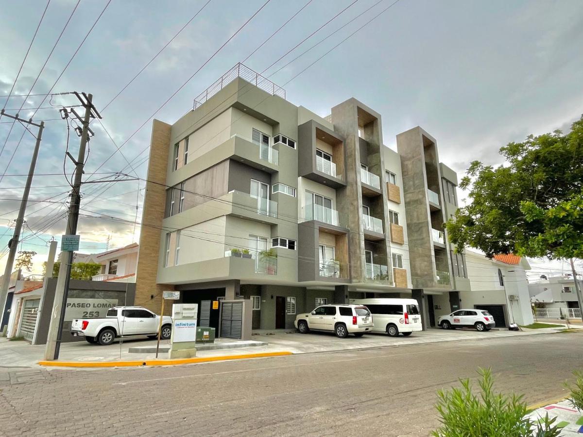 Paseo Lomas, Muy Centrico Y Equipado A 5 Min Playa Apartment Mazatlan Ngoại thất bức ảnh